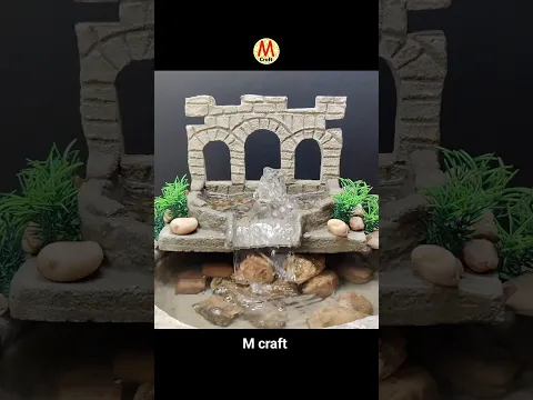 Nature at Home 🌿 Beautiful DIY Water Fountain
