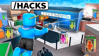 I Installed REAL HACKS in Murder Mystery 2..