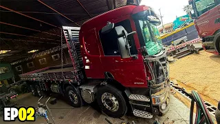 DESMONTAMOS TUDO PRA ERGUER A P310 😱 VAI FICAR DE PONTA! EP2