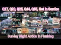 MTA Fanning Q17 Q20 Q25 Q44 Q65 Not In Service Sunday Night Action In Flushing