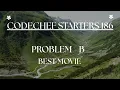 Codechef Starters 186 Problem B Best Movie BESTMOVIE