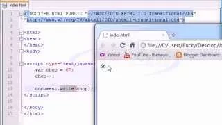 JavaScript Tutorial - Math Operators