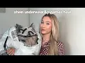 SHEIN sleepwear underwear haul