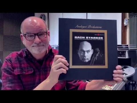 Janos Starker / Analogue Productions/ Bach: Suites for Unaccompanied Cello Complete/ Unboxing