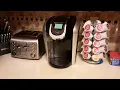 Water filter replacement on Keurig 2 0 coffee machine