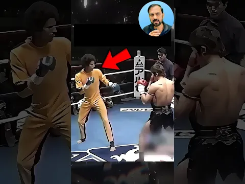 The fake Bruce Lee was exposed #shorts