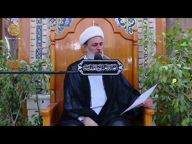 ⁣منبر الوعظ والإرشاد | الشيخ عبد السادة الجابري | (76)