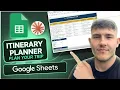 How to Create an Itinerary Template in Google Sheets with Claude AI Fast and Easy 2026 Guide