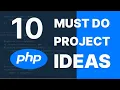 10 MUST DO small PHP projects to include in Portfolio