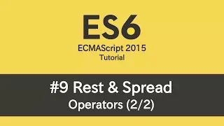 ES6 Tutorial - Rest Spread Part 2