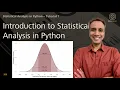 359 Introduction to Statistical Analysis in Python