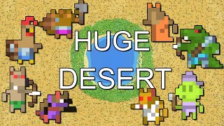 Simulating 8 Kingdoms Fighting Over A COLOSSAL Desert World!