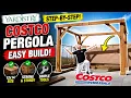 Costco Yardistry Pergola Build Beginner Step-by-Step Guide