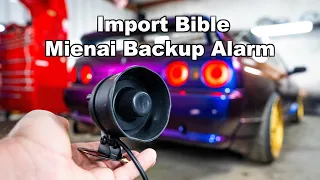 JDM Import Bible Mienai Backup Alarm All the Sounds and How to Install it