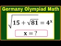 Germany An Interesting Algebra Nested Square Root Problem Can you solve this