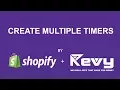 Revy Countdown Timer - Create Multiple Timers