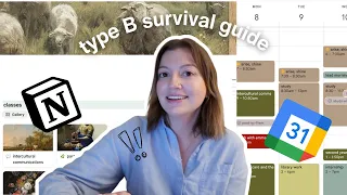 organizing my life as a TYPE B girlie