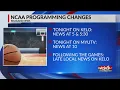 KELO-TV newscast schedule change for Friday evening