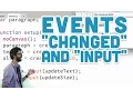 8 8 Events changed and input - p5 js Tutorial