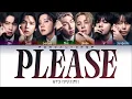 BTS 방탄소년단 Please  - Lyrics (Color Coded/ENG/HAN/ROM/가사)