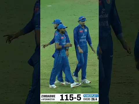 💥 Mohammad Nabi Gets Ryan Burl! #AfghanistanVsZimbabwe #ACBODITriNationSeries| 31C1T