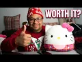 Squishmallows Hello Kitty Pink Bow Shorts 14-Inch - Ultrasoft Stuffed Animal Large Plush Toy