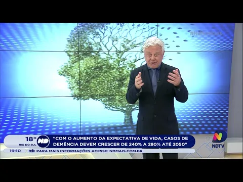 Paulo Alceu: 'Com aumento da expectativa de vida, casos de demência devem crescer de 240% a 280% até 2050'