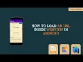 How to load an URL inside Web View in Android Kotlin