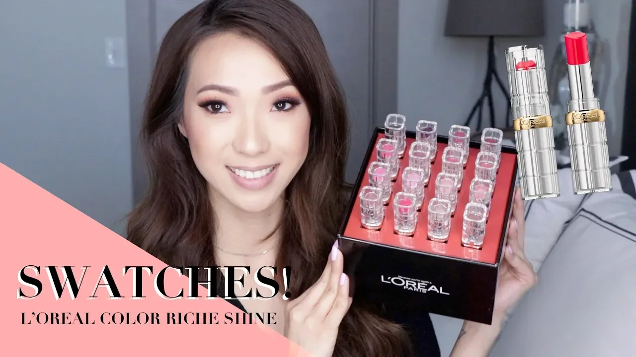 Hey loves! I'm so excited to be doing a Lip Swatch video for you guys! I LOVE making swatch videos a. 