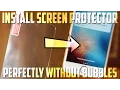 How To Perfectly Install ANY Screen Protector Without Bubbles