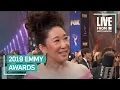 Sandra Oh Calls Fan Reaction to Killing Eve a Miracle E Red Carpet Award Shows