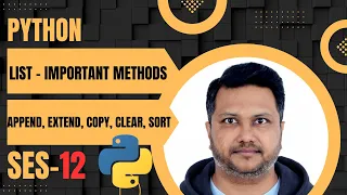 Python - List Methods Explained count index sort reverse More