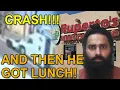 TRUCKER CRASHES INTO 3 CARS THEN HE GETS LUNCH Trucker Talk
