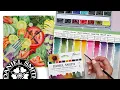 Trying out the Daniel Smith Jean Haines Master Artist Watercolor Set