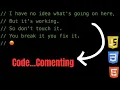 Master Code Comments HTML CSS JavaScript Commenting Best Practices Clean Code Tutorial