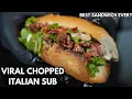 Is This The Best Sandwich Ever Checkout My Spin On The Viral Chopped Italian Sub