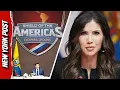 Kristi Noem Takes Her Seat at Shield of the Americas table