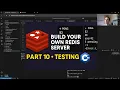 Build Your Own Redis Server in C Part 10 Testing Our Server Database Implemented Commands