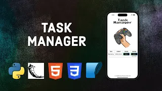 Task Manager using Python Flask SQLite