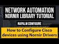 Nornir python Tutorial How to configure cisco devices using napalm - configure nornir