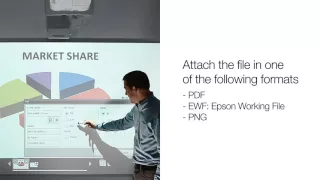 Epson Interactive Projector Tutorial - Sharing Notes via Save Email Print