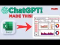 Create Interactive Excel Dashboards with ChatGPT CSV to JSON to HTML Transformation