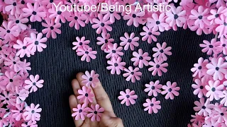 How To Make Stunning Small Paper Flower Easily! 🌸 - Paper Craft