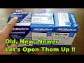 ACDelco PF63 Oil Filter Cut Open Old New and Newer Oil Filter Comparison