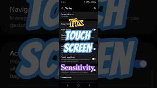 How to fix Touch Screen sensitivity on Android Mobile
