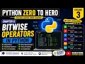 Python Zero to Hero Chapter 6 Bitwise Operators in Python Python Tutorial for Beginners