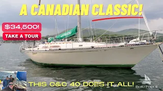 Classic C&C 40-2 | A Proven Winner for $19,500 | Full Tour