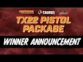LIVE Taurus TX22 Package - Winner Announcement