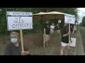 Officers picket Muskegon Correctional Facility