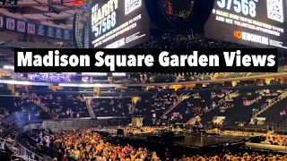 Madison Square Garden View from Seats - Section 109 Section 210 Harry Styles Love On Tour New York